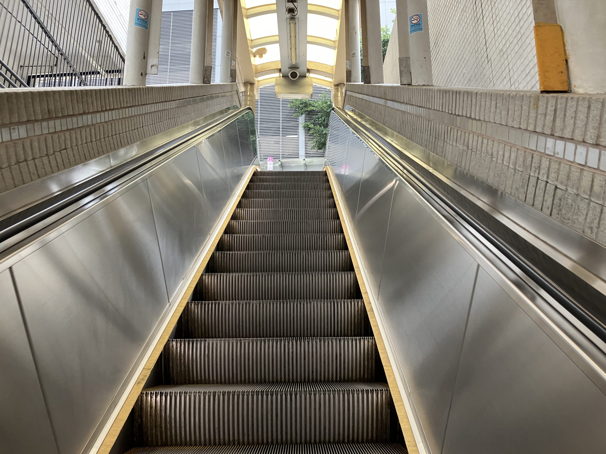 Last escalator